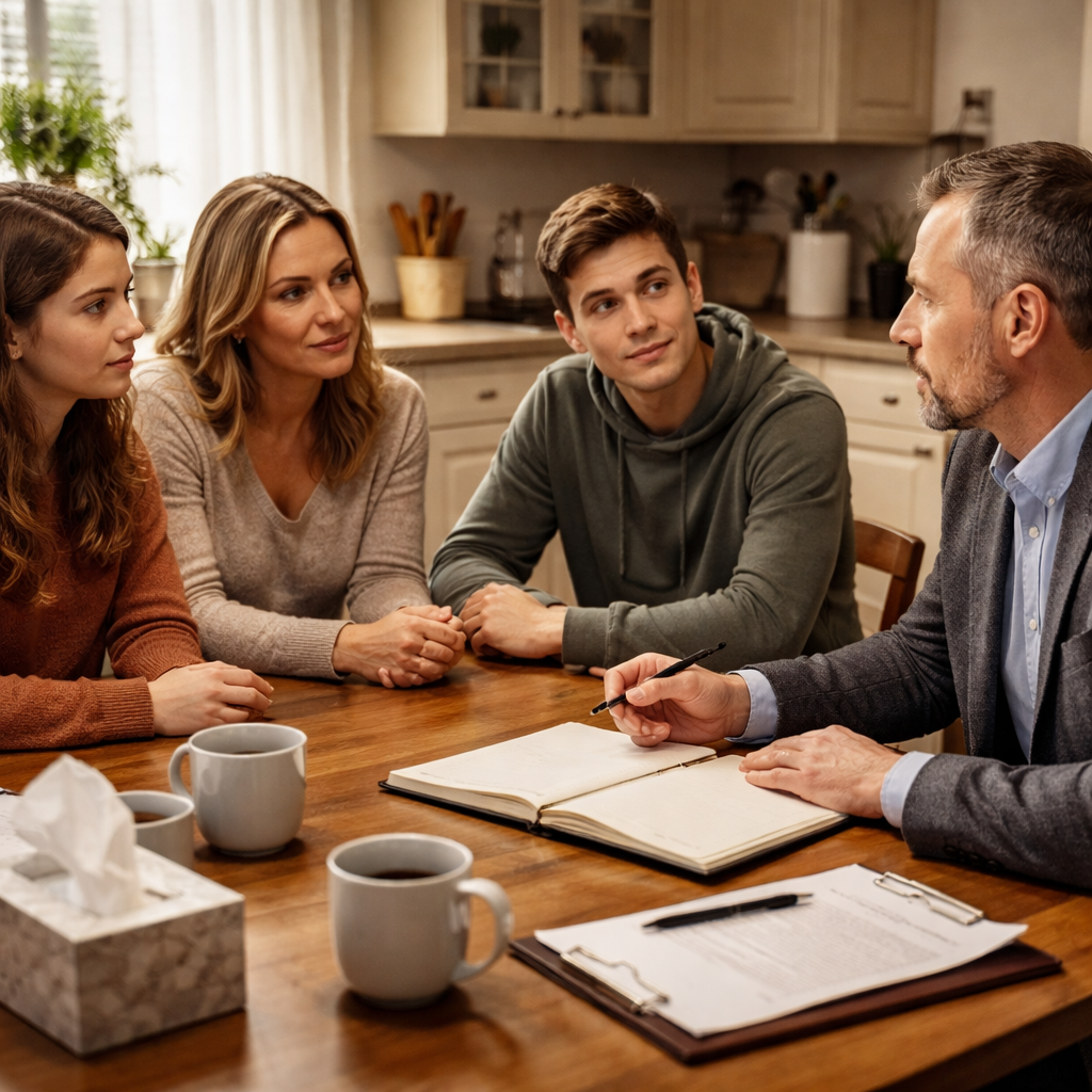 intervention vs treatment family meeting planning