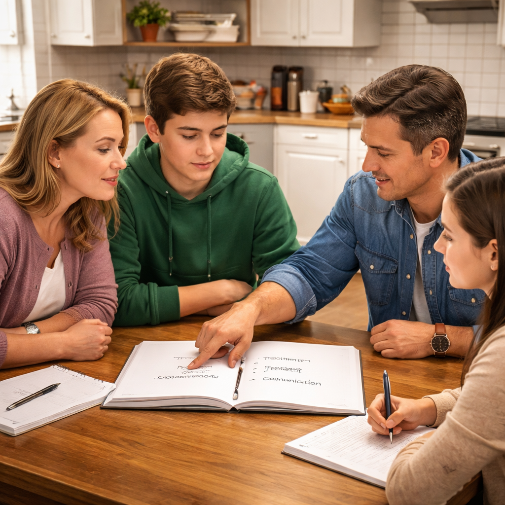 family goal setting intervention step
