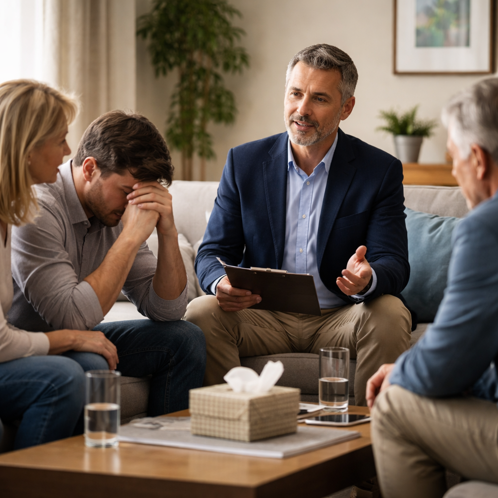 professional intervention services family meeting