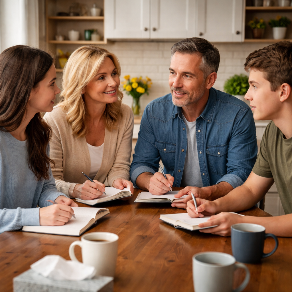 family intervention benefits visual guide