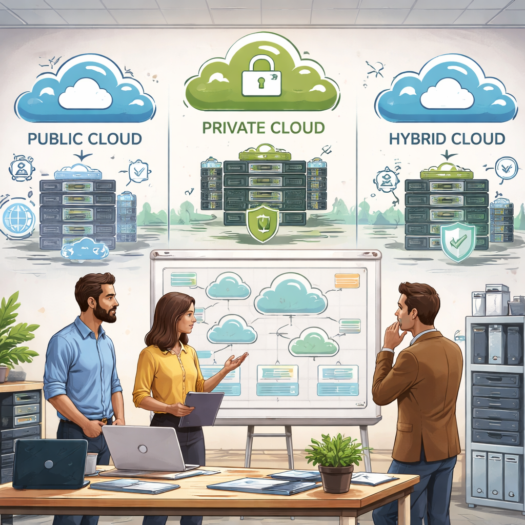 cloud model comparison for SMBs
