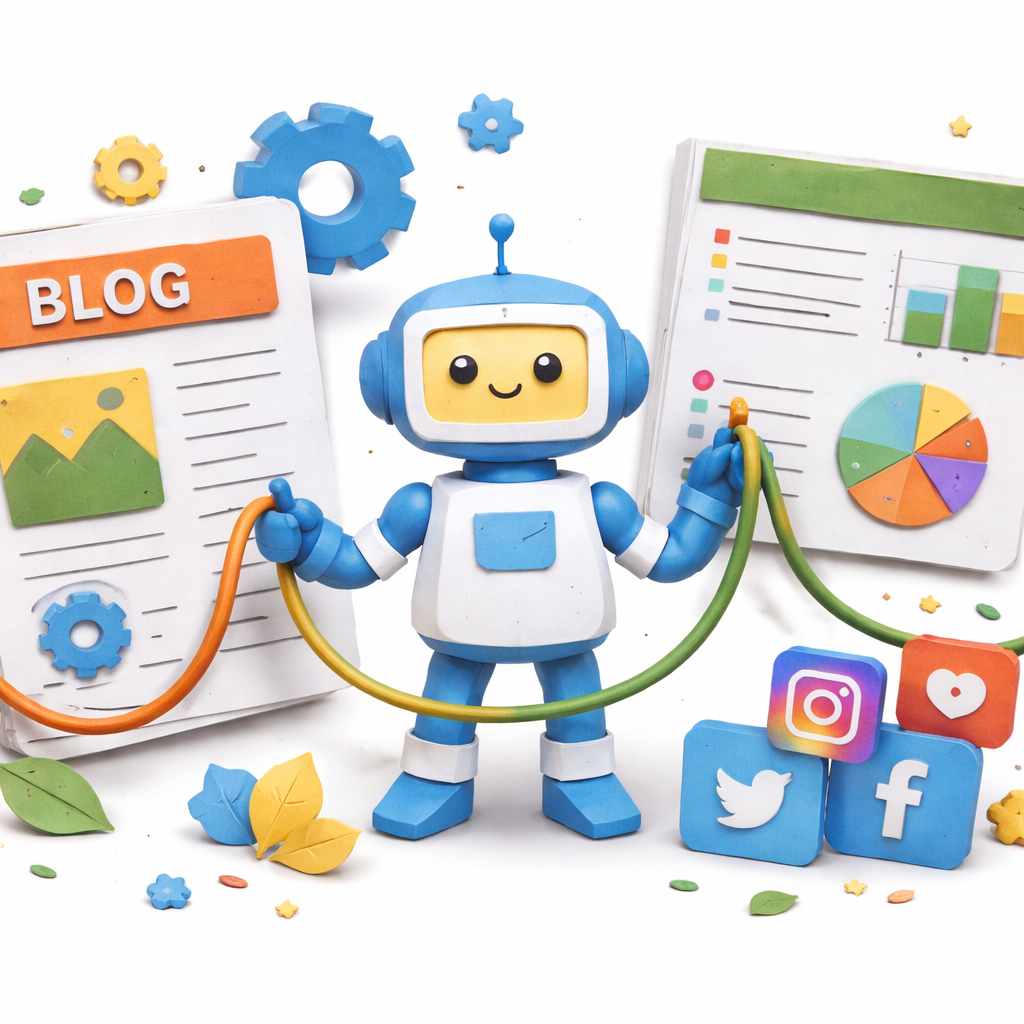 blog automation tools connecting apps