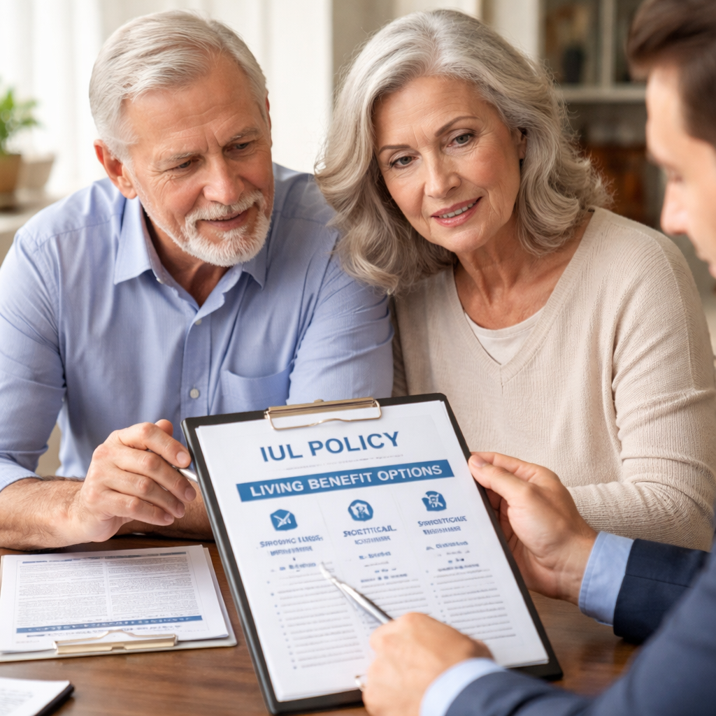 retirement planning using life insurance with living benefits