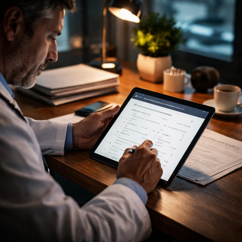 online physician burnout self-assessment questionnaire for clinicians