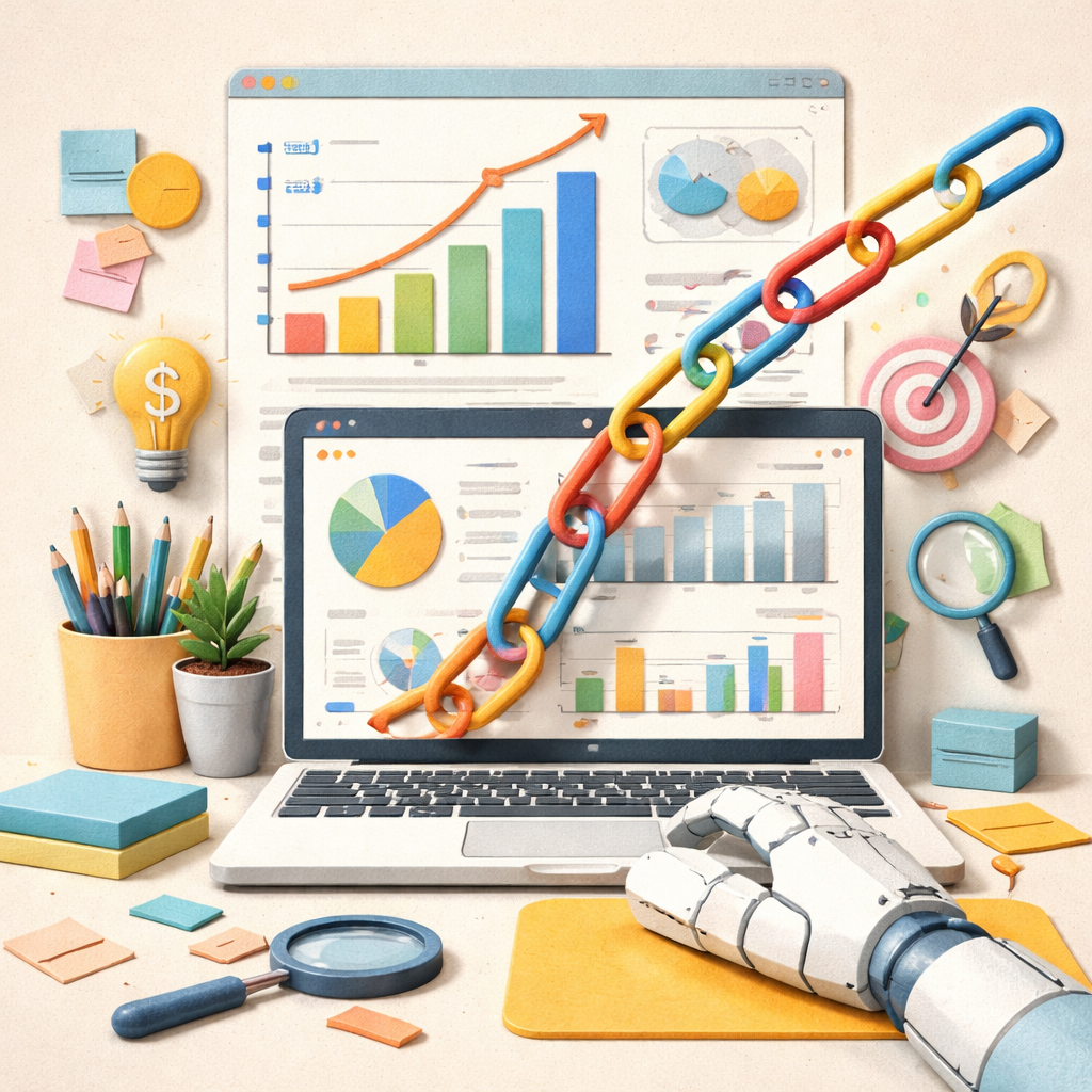 measuring ROI of automated content and backlink networks dashboard