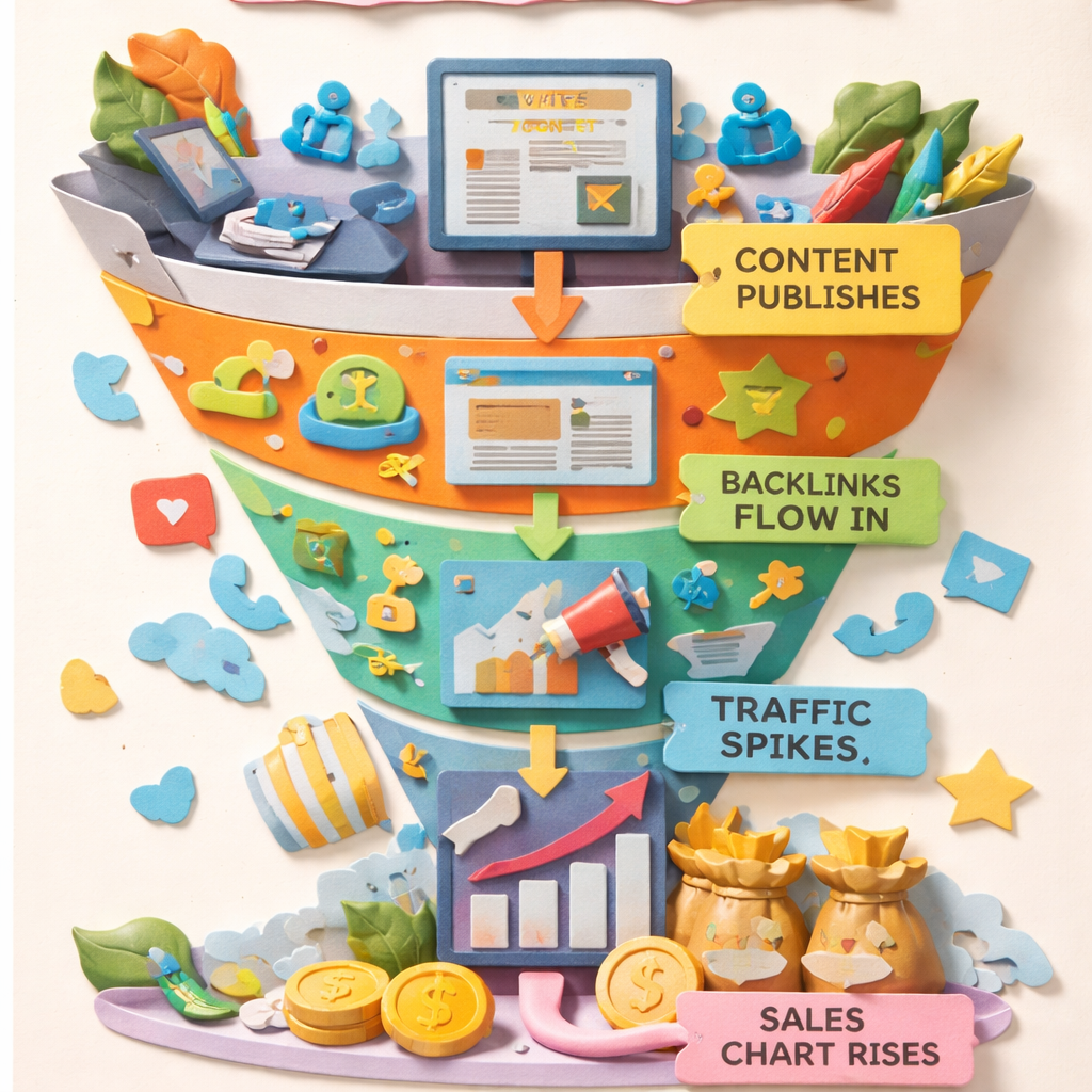 case study of ROI of automated content and backlink networks
