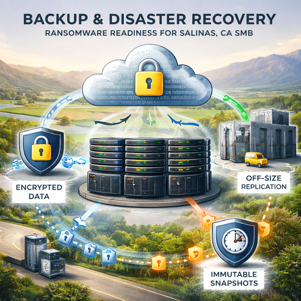 backup and disaster recovery for salinas ca ransomware readiness for smb.
