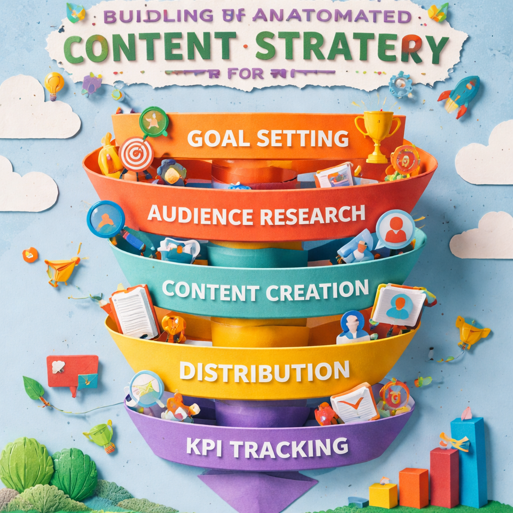 guide to building an automated content strategy for startups visual guide