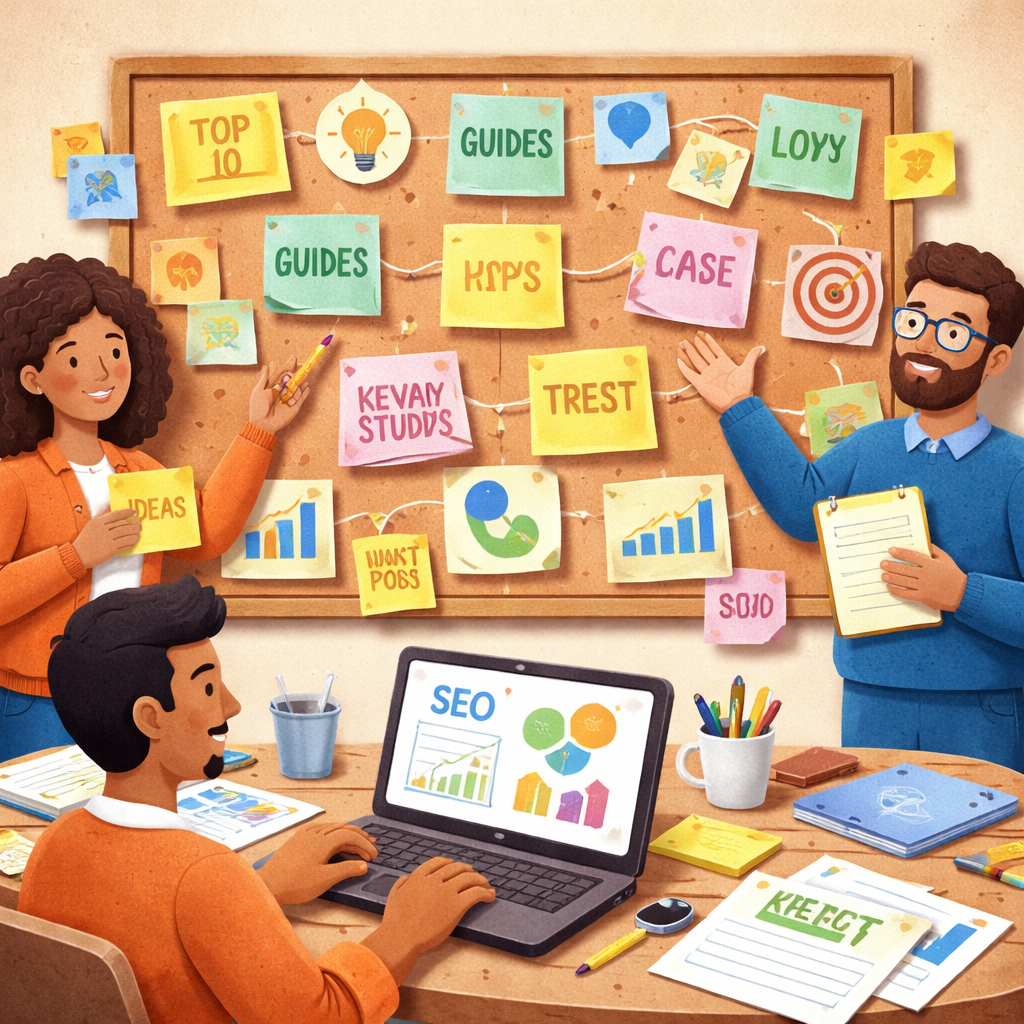 brainstorming link‑worthy content ideas for SEO