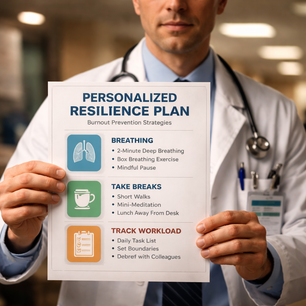 burnout prevention strategies for physicians personalized plan