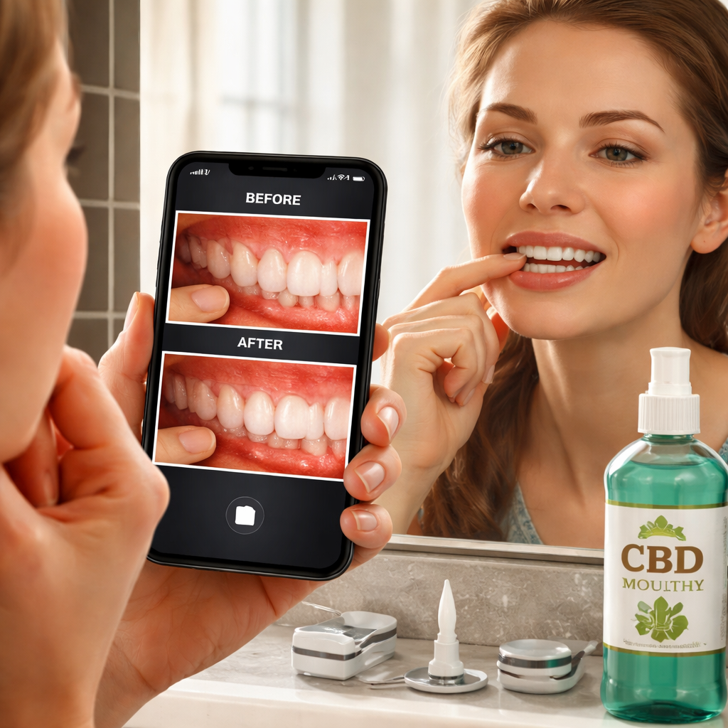 cbd mouthwash benefits monitoring gum health with simple home checks