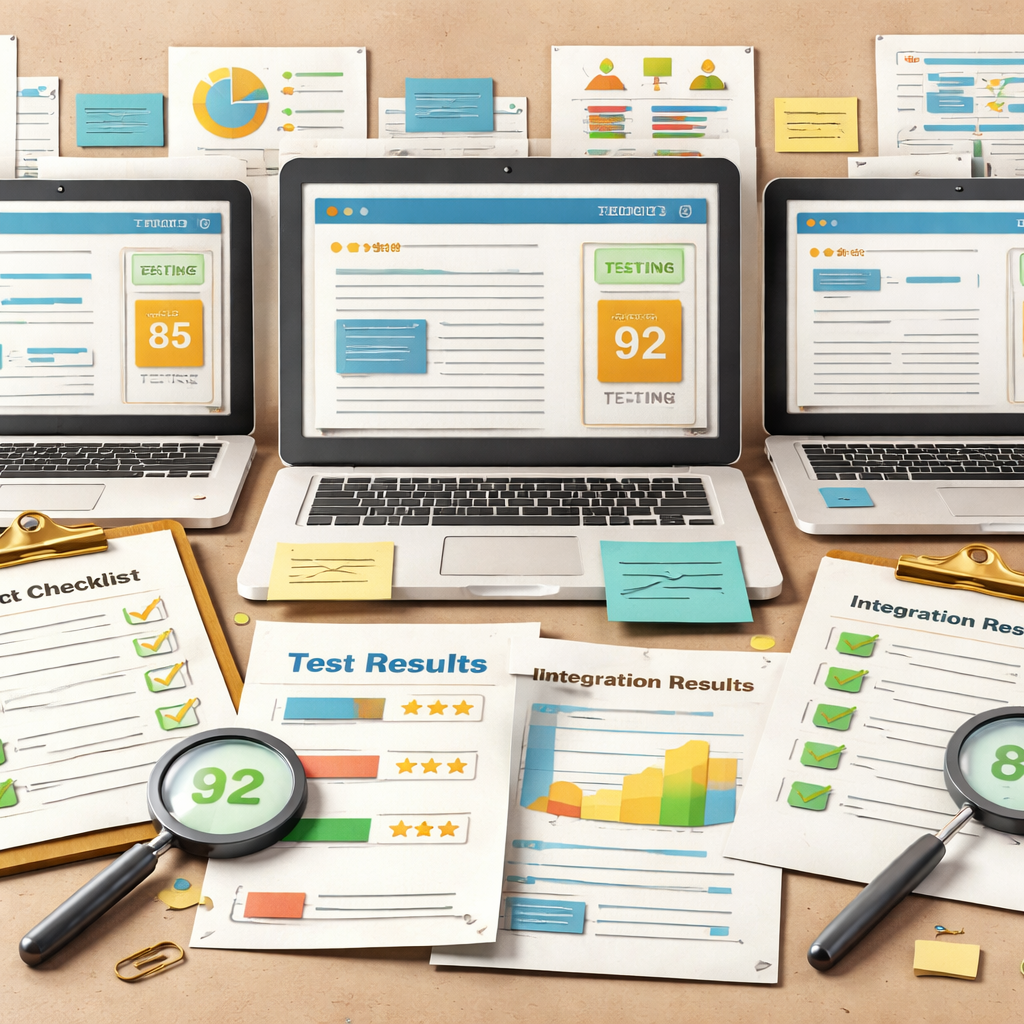 content automation tool testing and evaluation process