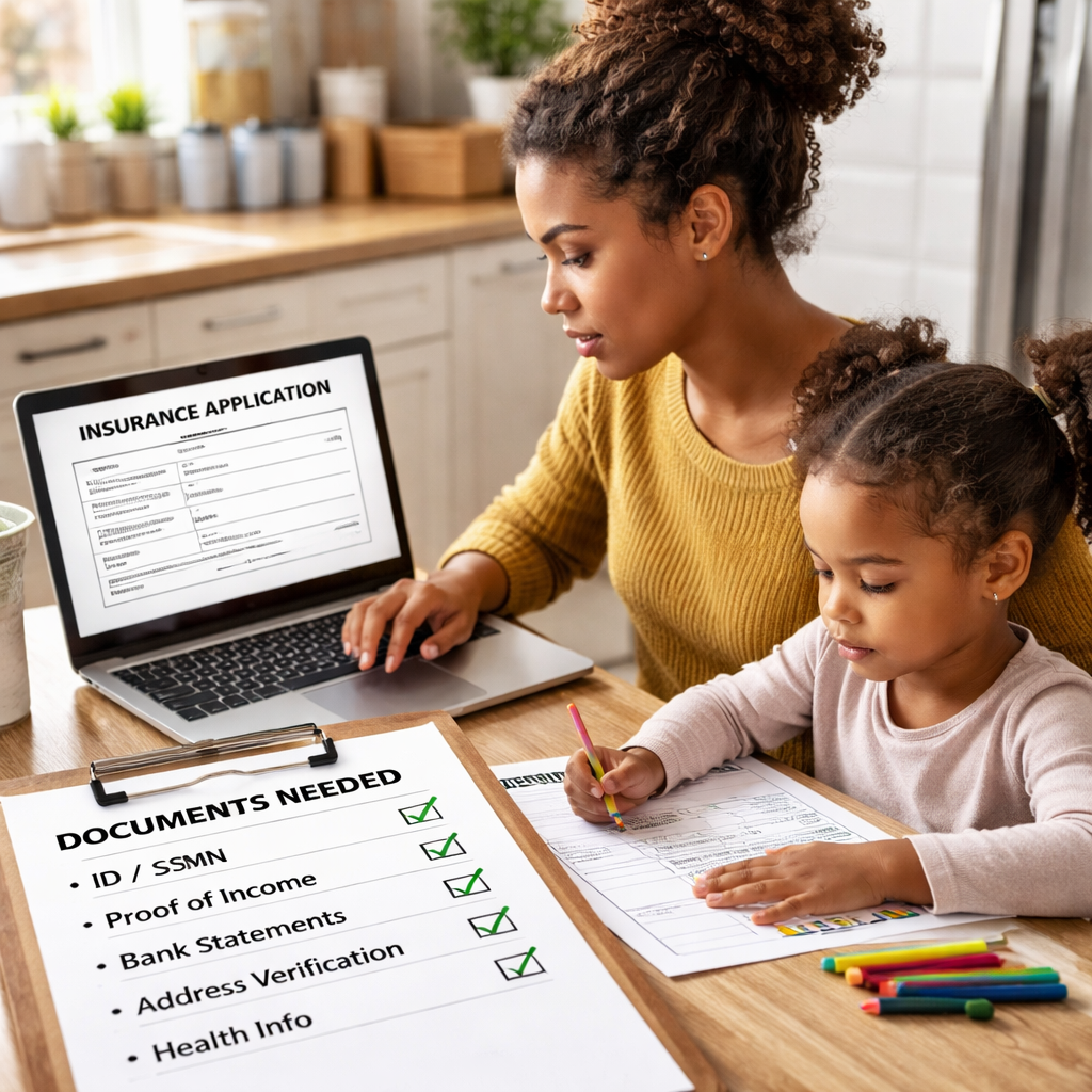 affordable IUL application process for single parents