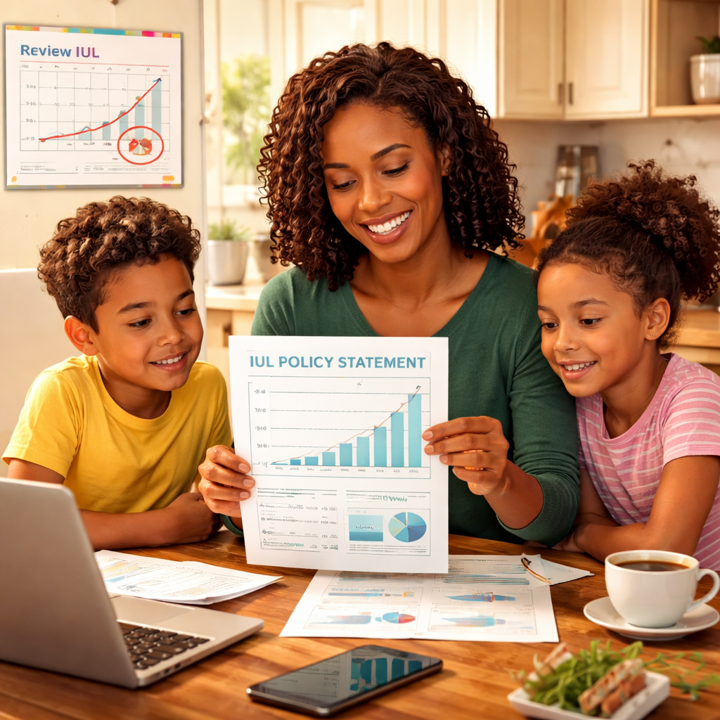 single parent monitoring IUL annually