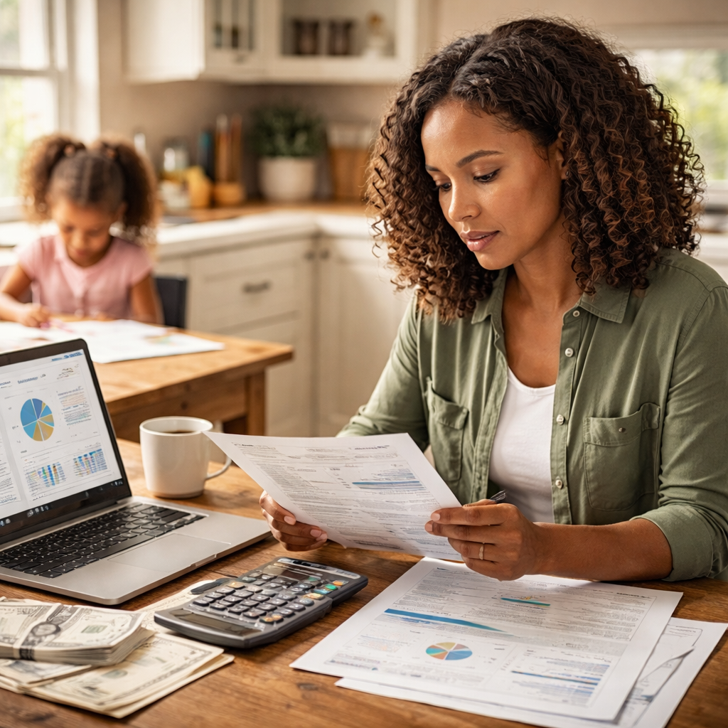 single parent budgeting for life insurance coverage