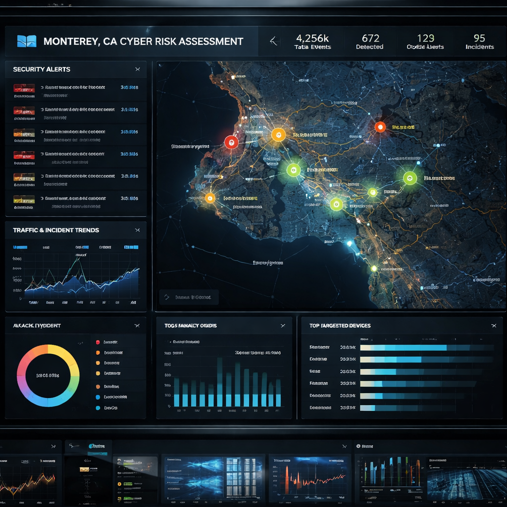 Ongoing monitoring for Monterey CA cyber risk assessment