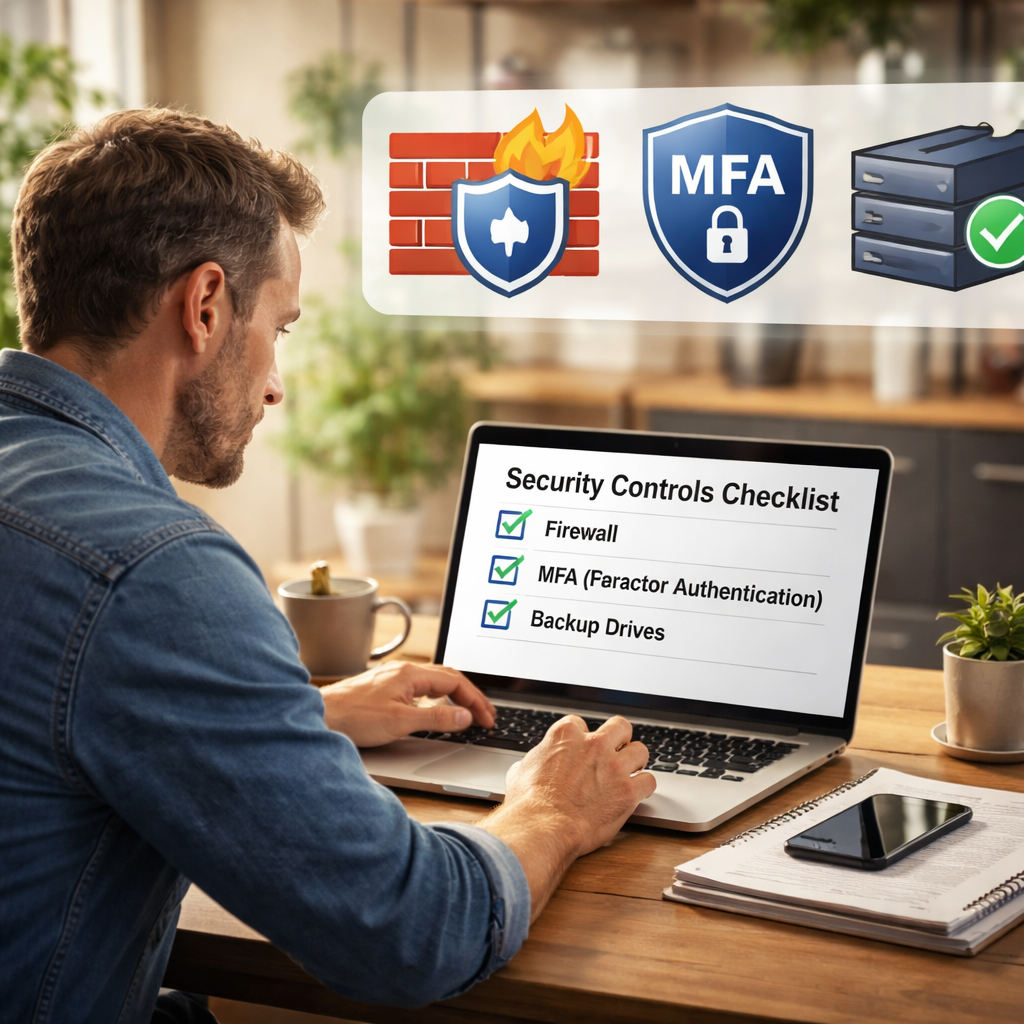 small business security controls checklist overview