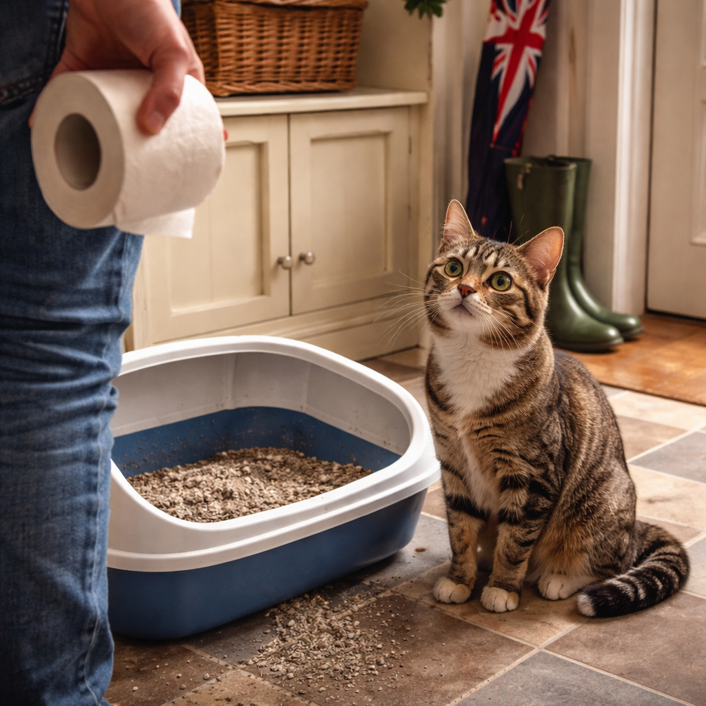 cat digestive issues signs litter box observation