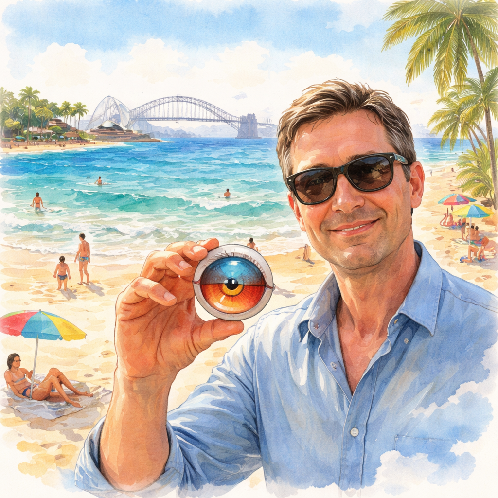 macular hole recovery factors Sydney watercolor