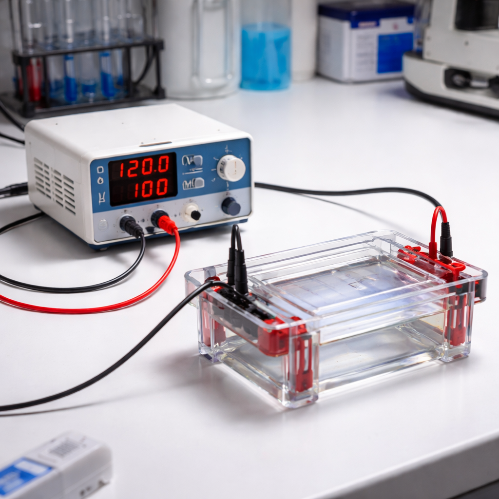 best low-cost gel electrophoresis power supply in use
