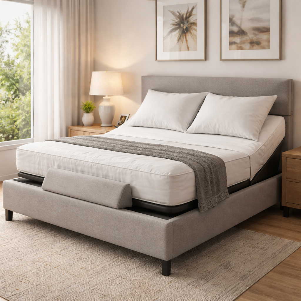 setting up adjustable bed for lower back stiffness australia