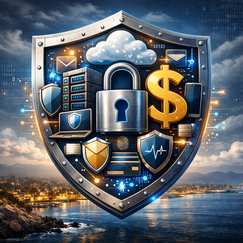Monterey CA cyber insurance coverage visual