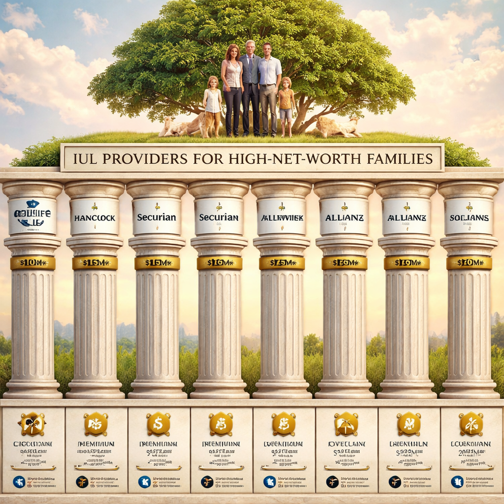 comparison of IUL providers for high net worth families