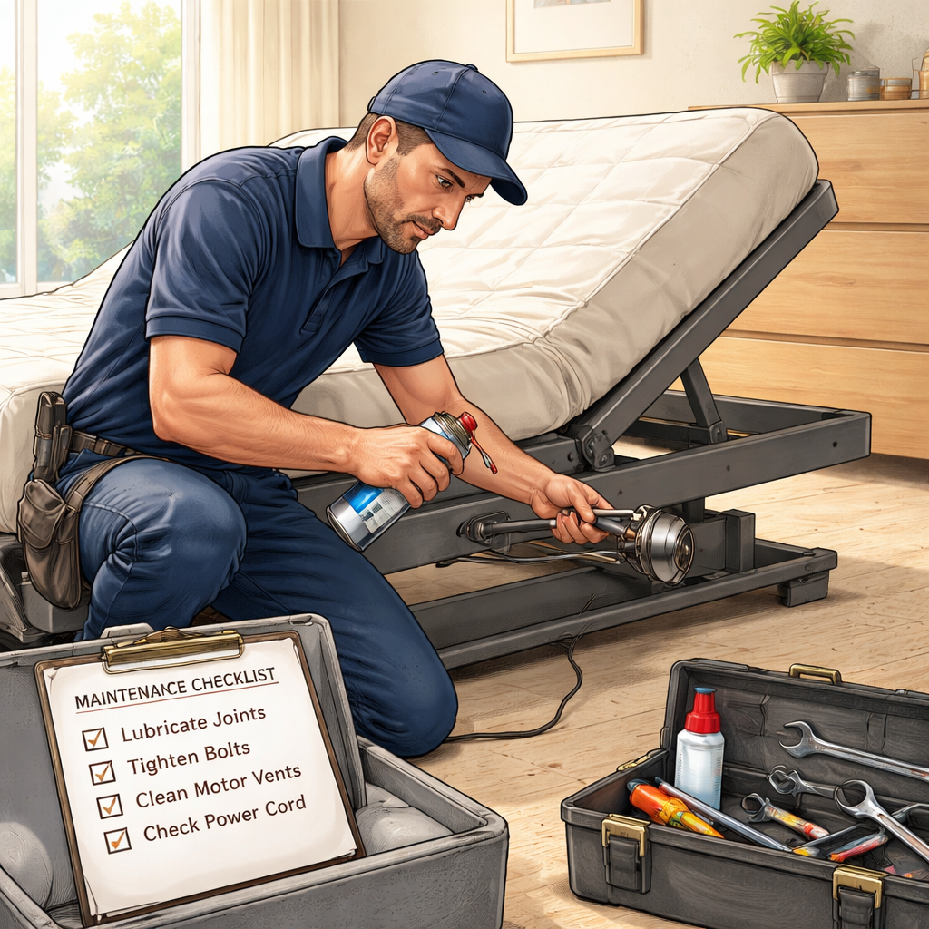 maintenance checklist for adjustable bed longevity