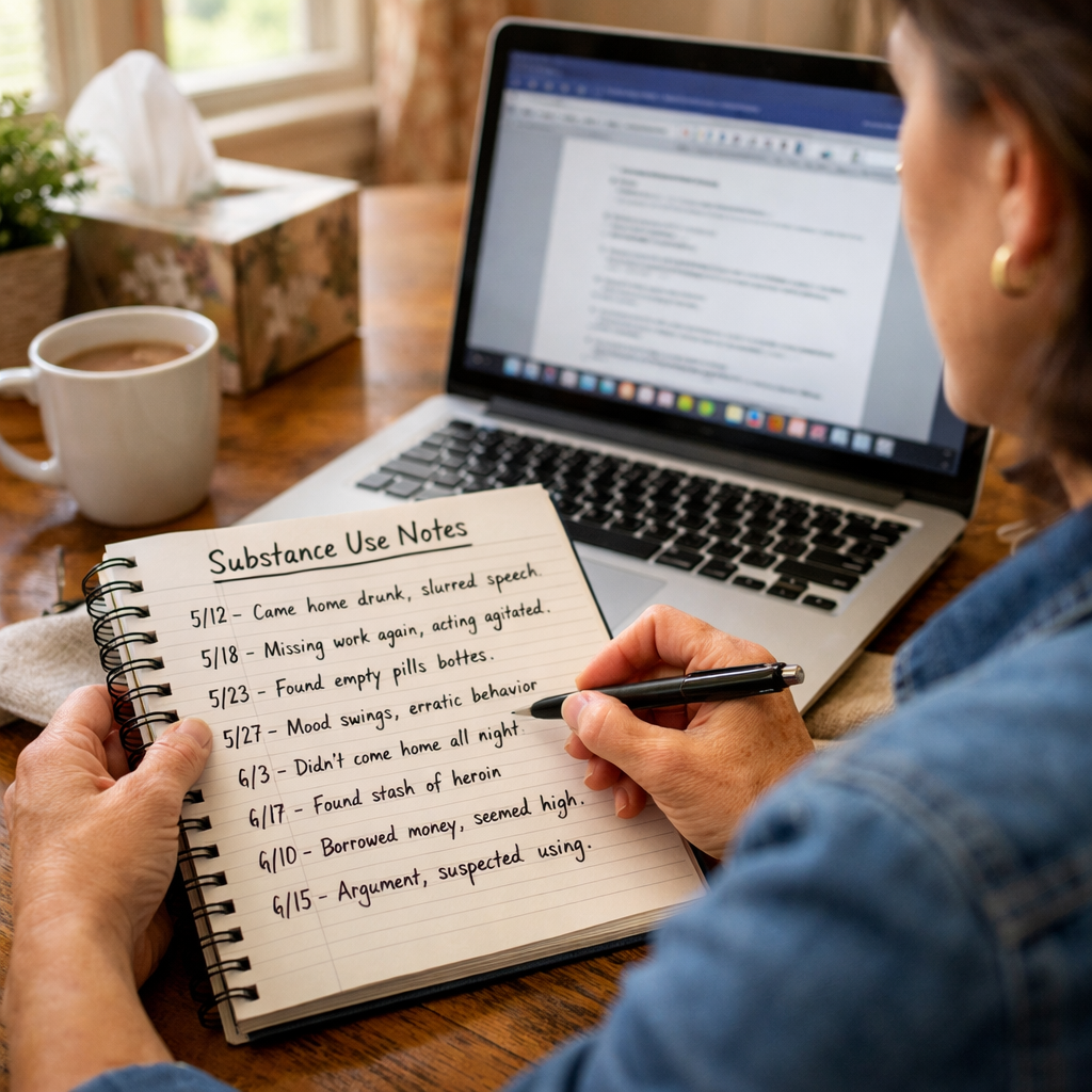 family gathering facts for addiction intervention
