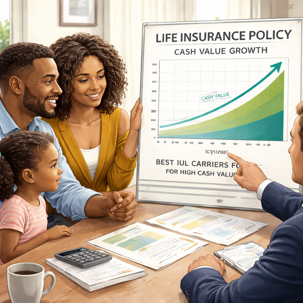 best IUL carriers for high cash value