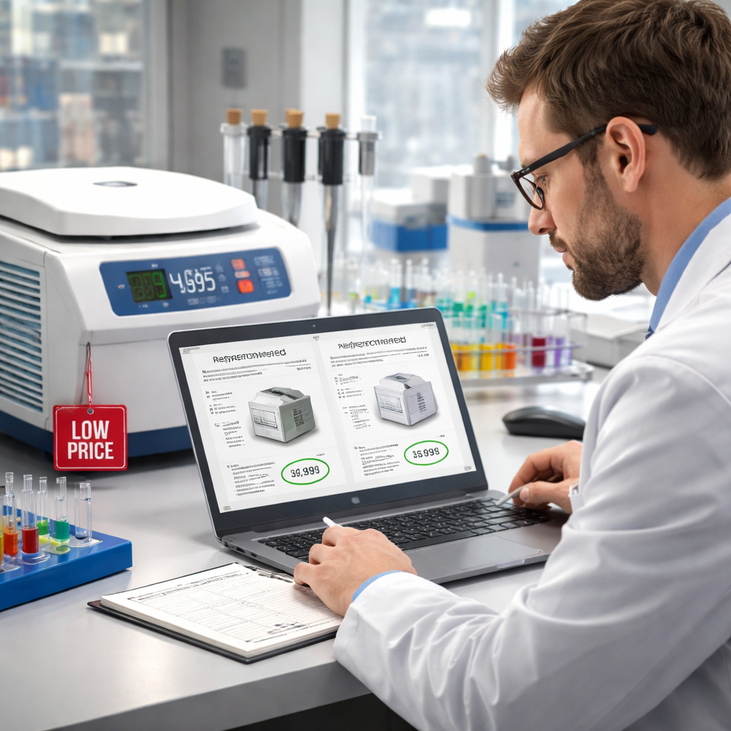 choosing low price refrigerated centrifuge for genomics