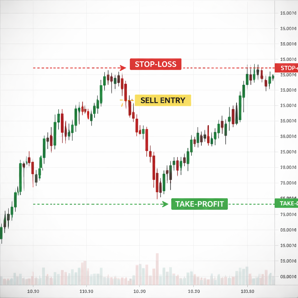 forex trading exit strategies with stop loss and profit target lines