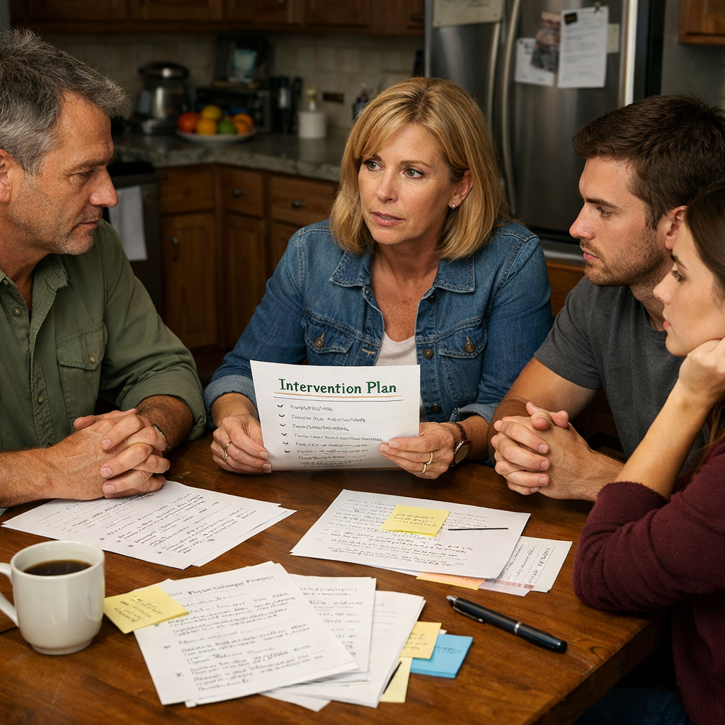 Steps to Create a Drug Intervention Plan at Home 1 family planning a drug intervention at home