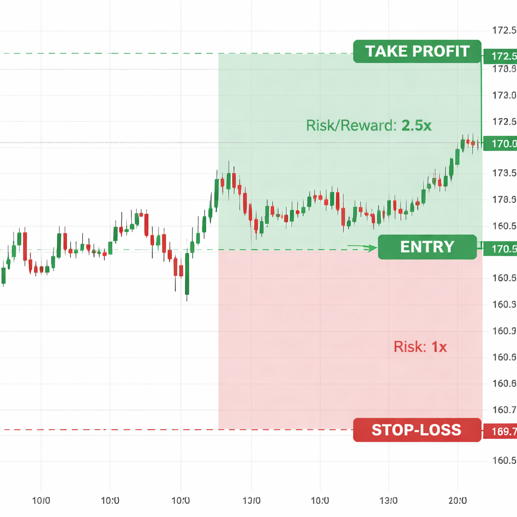 forex trading risk management calculator trade parameters visual