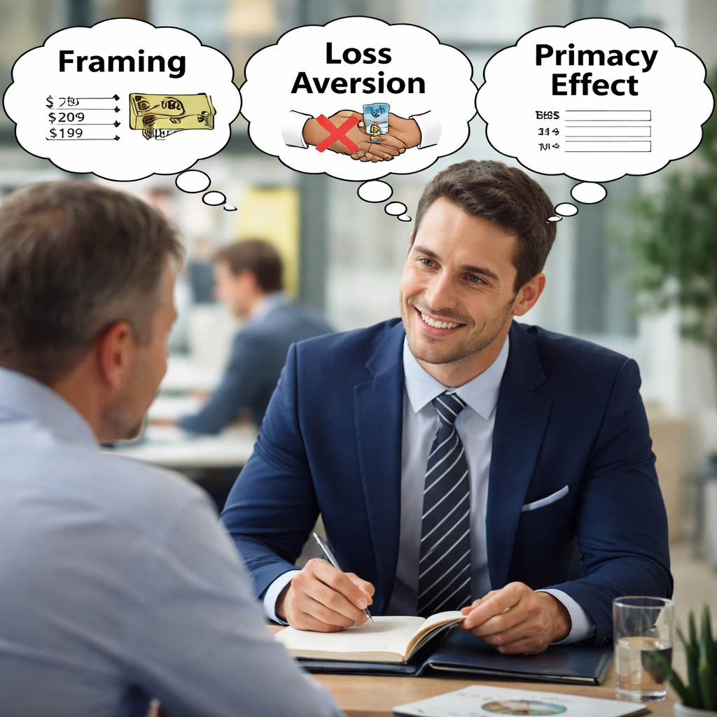buyer psychology biases in sales conversation