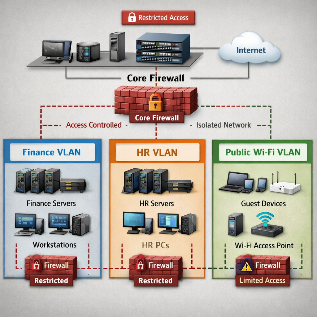 network segmentation diagram