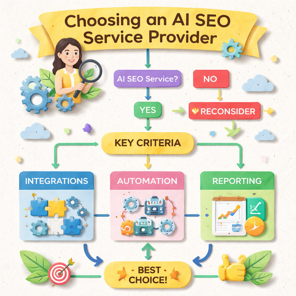 decision‑tree criteria for choosing ai seo services