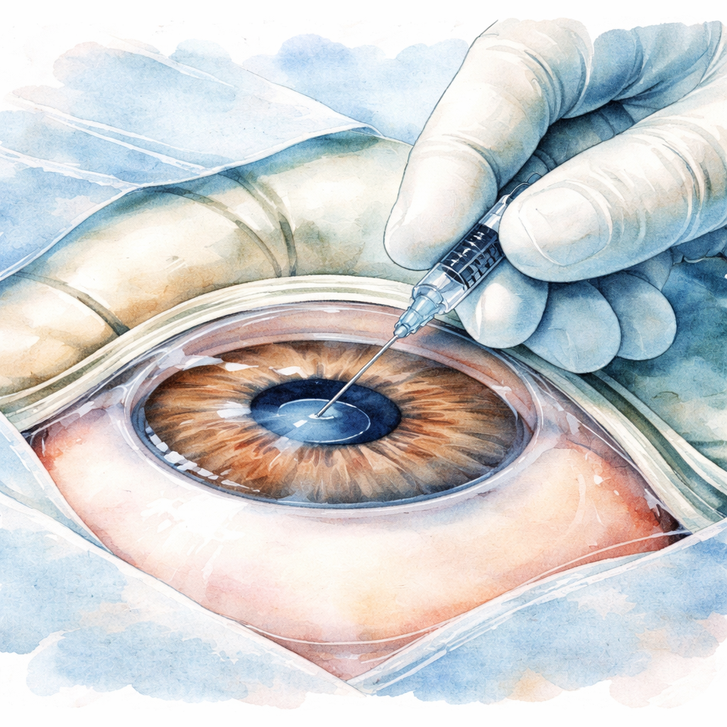 intracameral injection technique for cataract surgery pain management