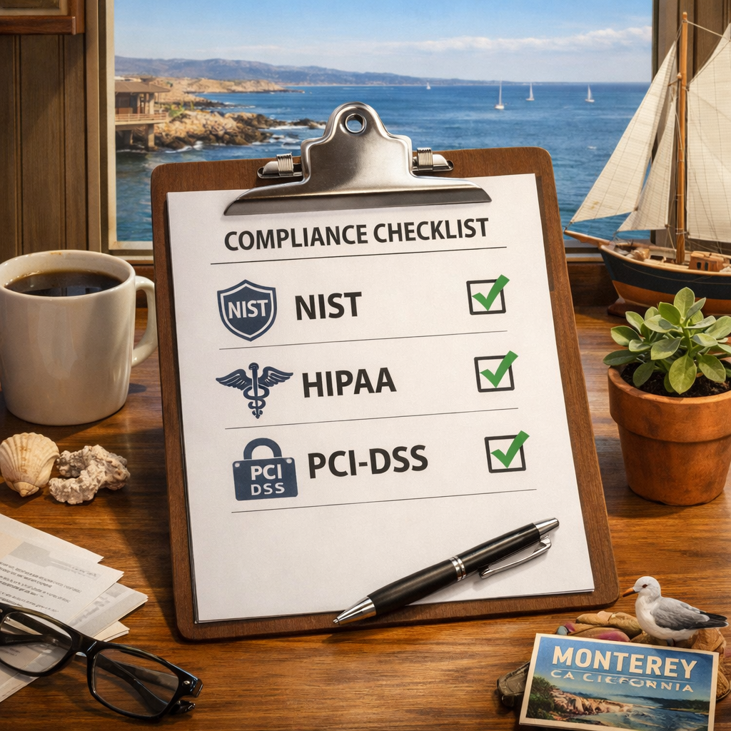 Monterey small business compliance visual