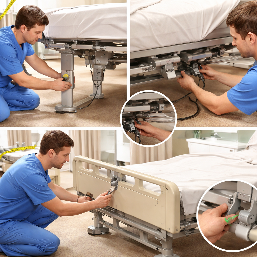 step‑by‑step safe setup of adjustable bed for seniors