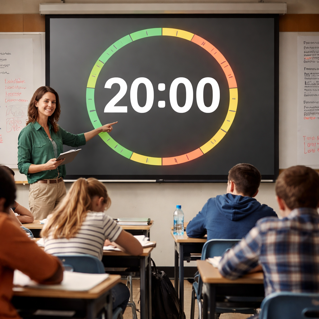 pomodoro timer for teachers classroom implementation