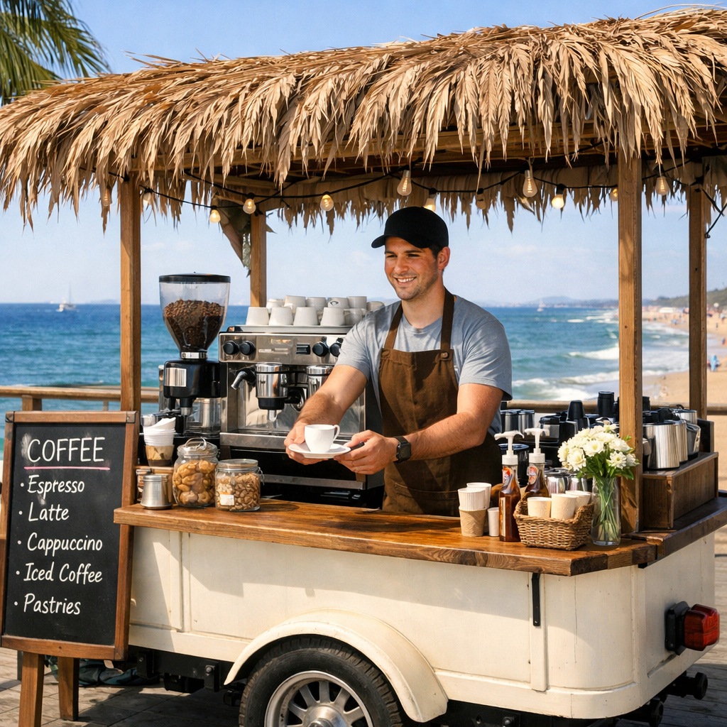 coastal coffee cart event