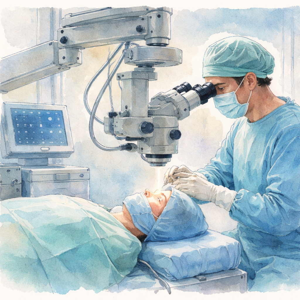 cataract surgery day preparation