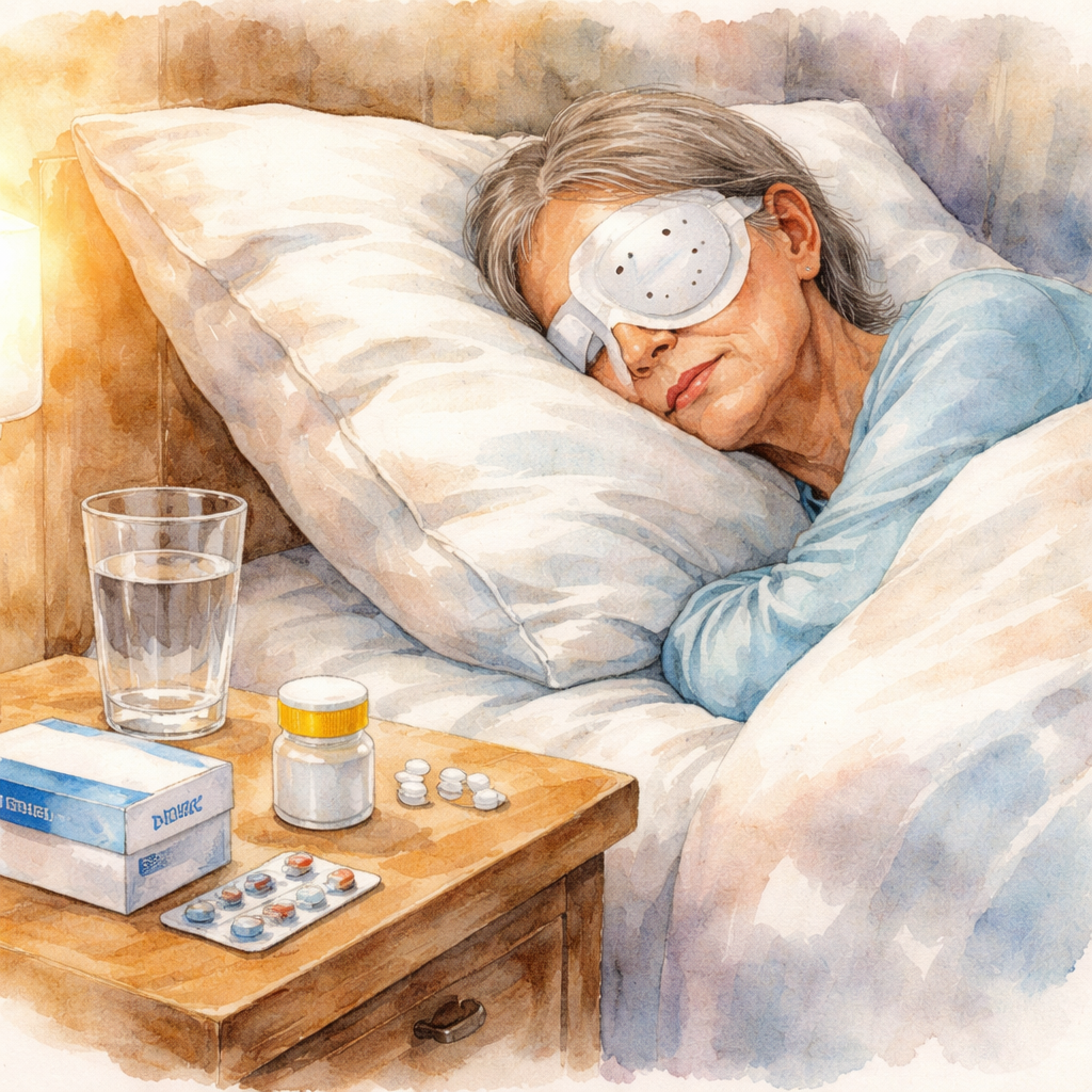 first‑day eye protection after cataract surgery