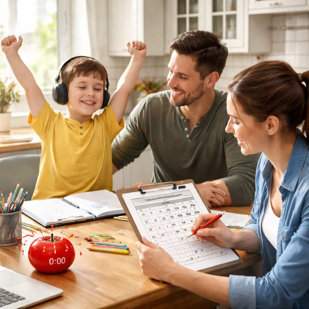 troubleshooting pomodoro timer for homeschooling challenges.