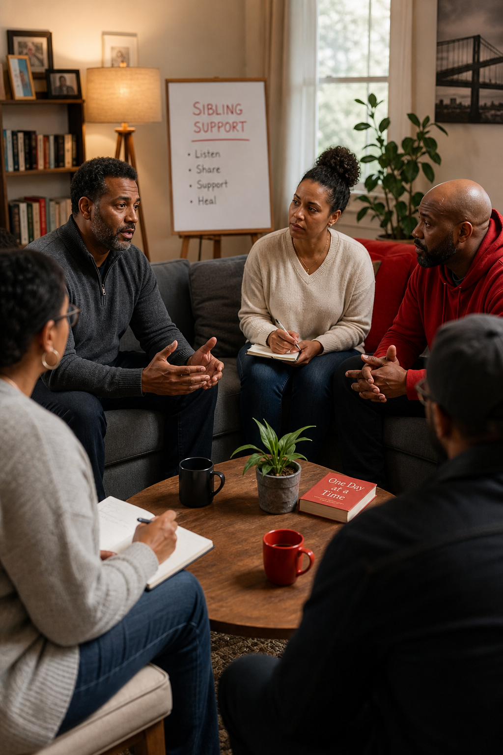 sibling support group meeting for alcohol relapse