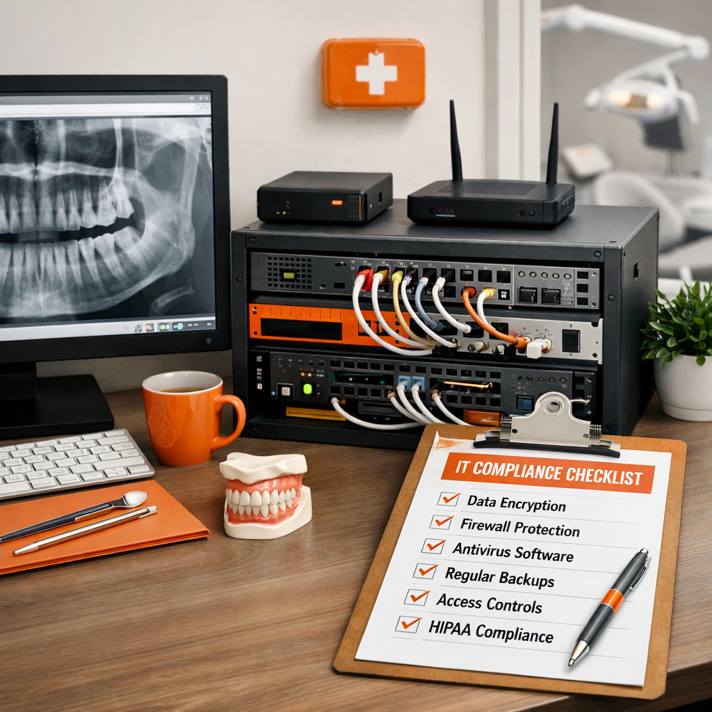 dental office IT compliance audit visual