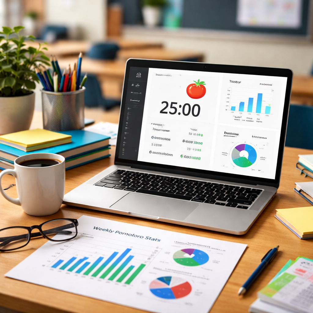 monitoring pomodoro outcomes in virtual classroom