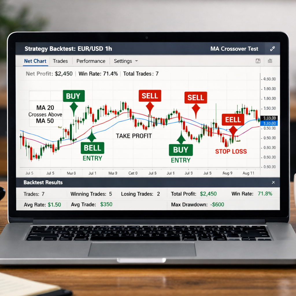 forex backtesting platform visual guide