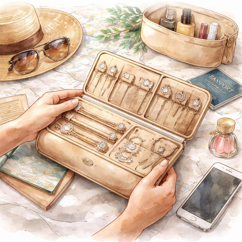 travel‑ready packing hacks for diamond veneer jewelry